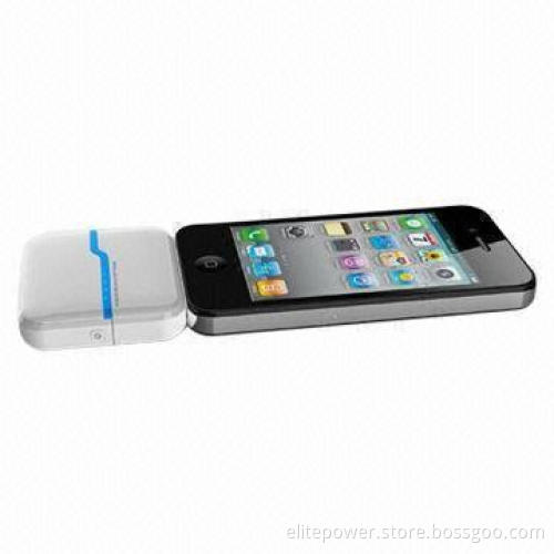 Power Bank/Portable Power Stations for iPhone 5, 4, 3G and iPod, 1,500mAh, Wireless Charger
